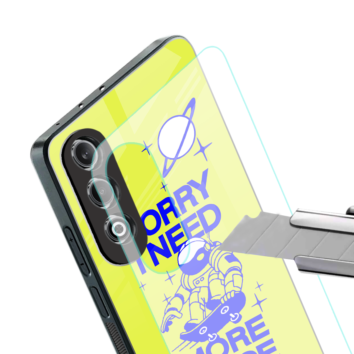 i need more space back phone cover | glass case for oneplus nord ce 4