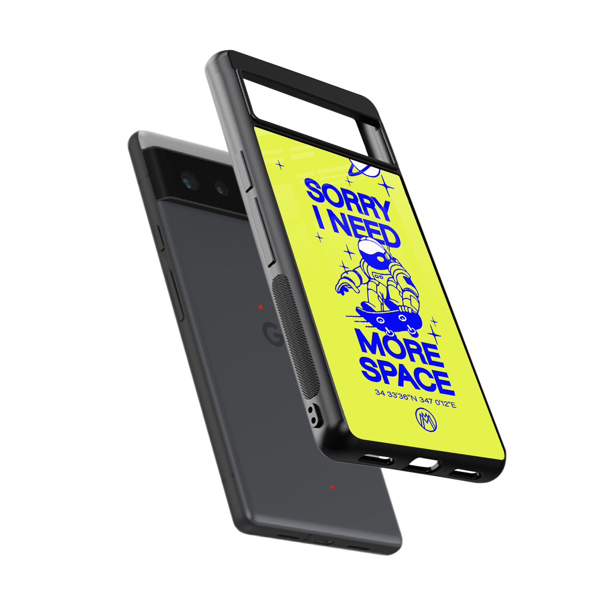 i need more space back phone cover | glass case for Google Pixel 6A