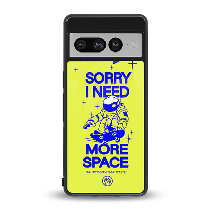 i need more space back phone cover | glass case for google pixel 7 pro