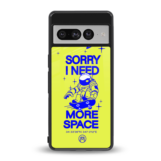 i need more space back phone cover | glass case for google pixel 7 pro