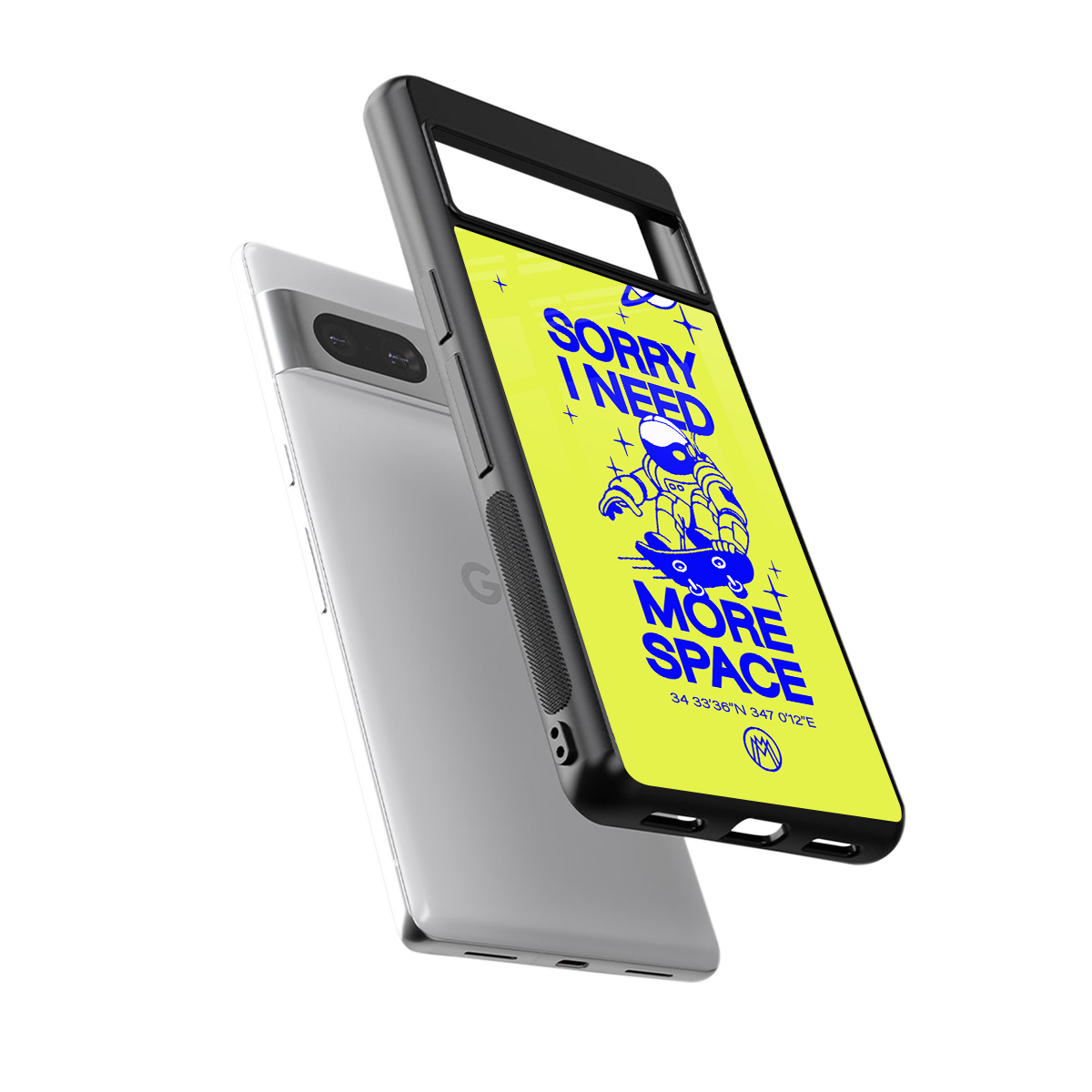 i need more space back phone cover | glass case for Google Pixel 7A