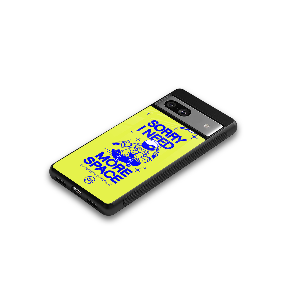 i need more space back phone cover | glass case for Google Pixel 7A