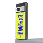 i need more space back phone cover | glass case for Google Pixel 7A