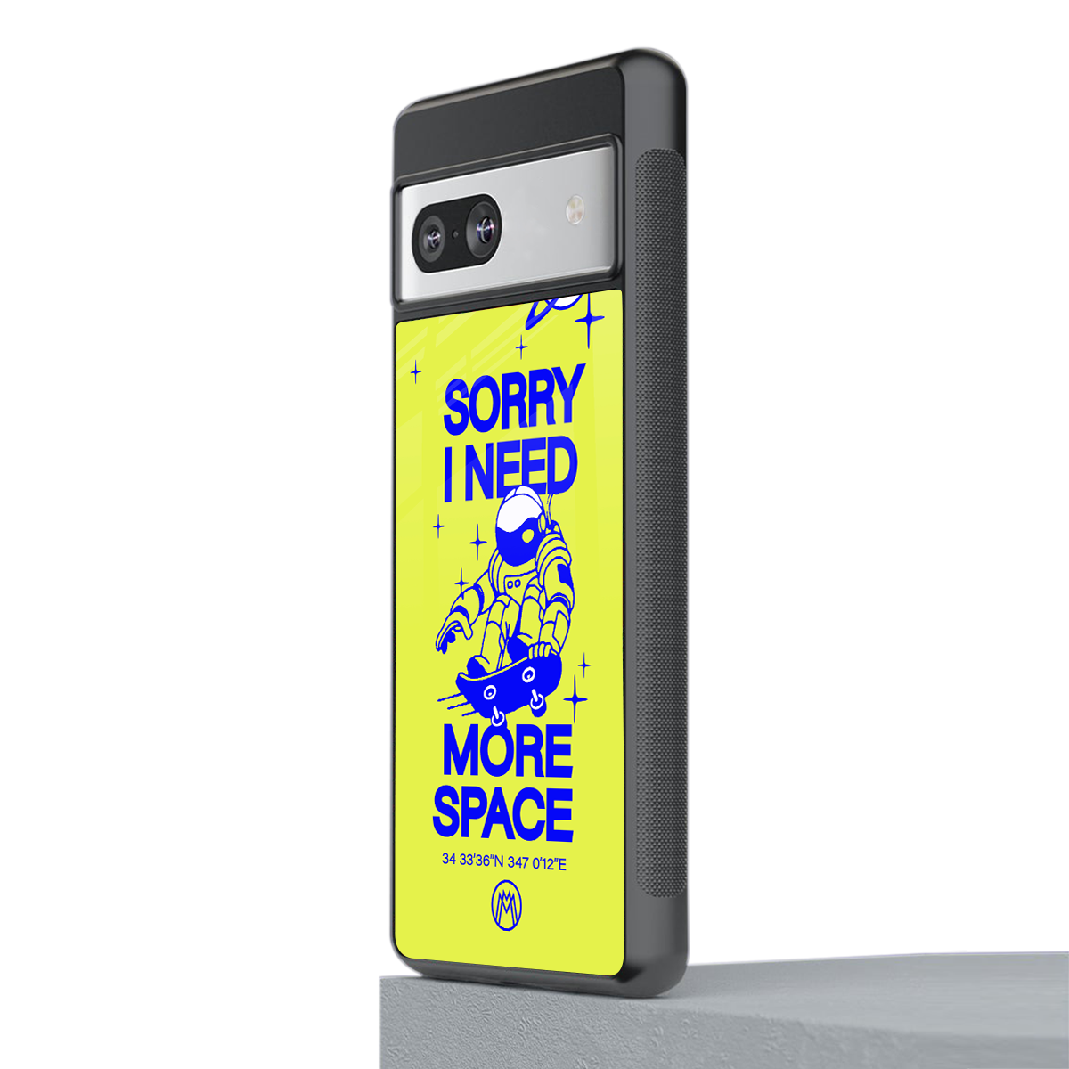 i need more space back phone cover | glass case for Google Pixel 7A