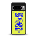 i need more space back phone cover | glass case for google pixel 8 pro