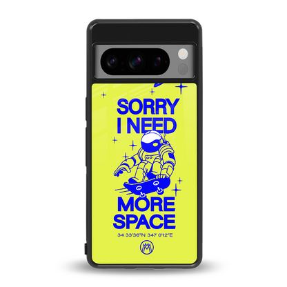 i need more space back phone cover | glass case for google pixel 8 pro