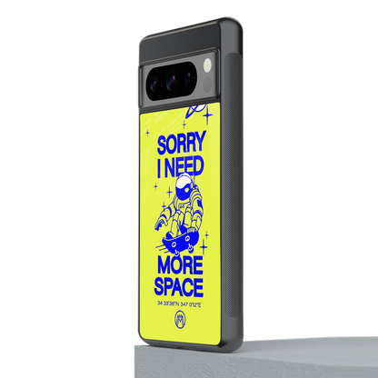 i need more space back phone cover | glass case for google pixel 8 pro