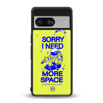 i need more space back phone cover | glass case for Google Pixel 8