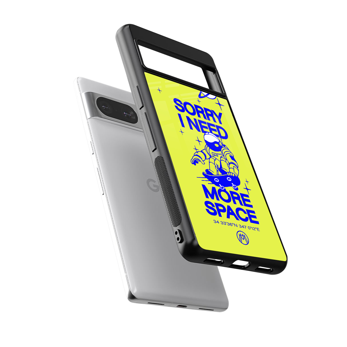 i need more space back phone cover | glass case for Google Pixel 8