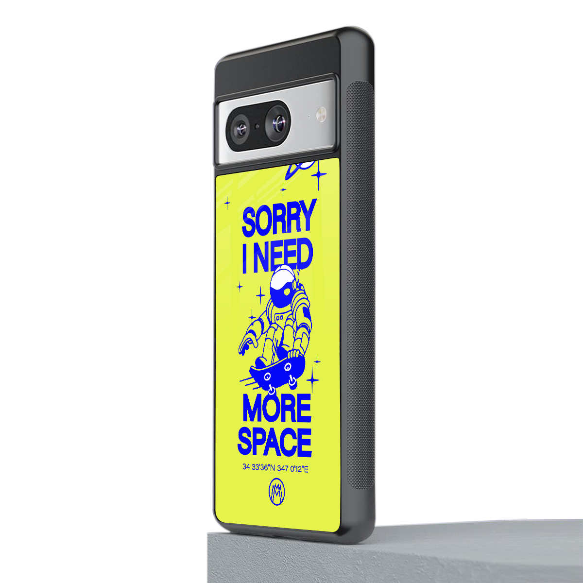 i need more space back phone cover | glass case for Google Pixel 8