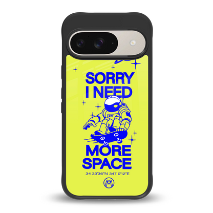 i need more space back phone cover | glass case for google pixel 9