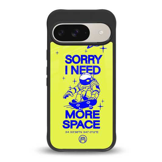 i need more space back phone cover | glass case for google pixel 9