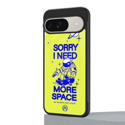 i need more space back phone cover | glass case for google pixel 9