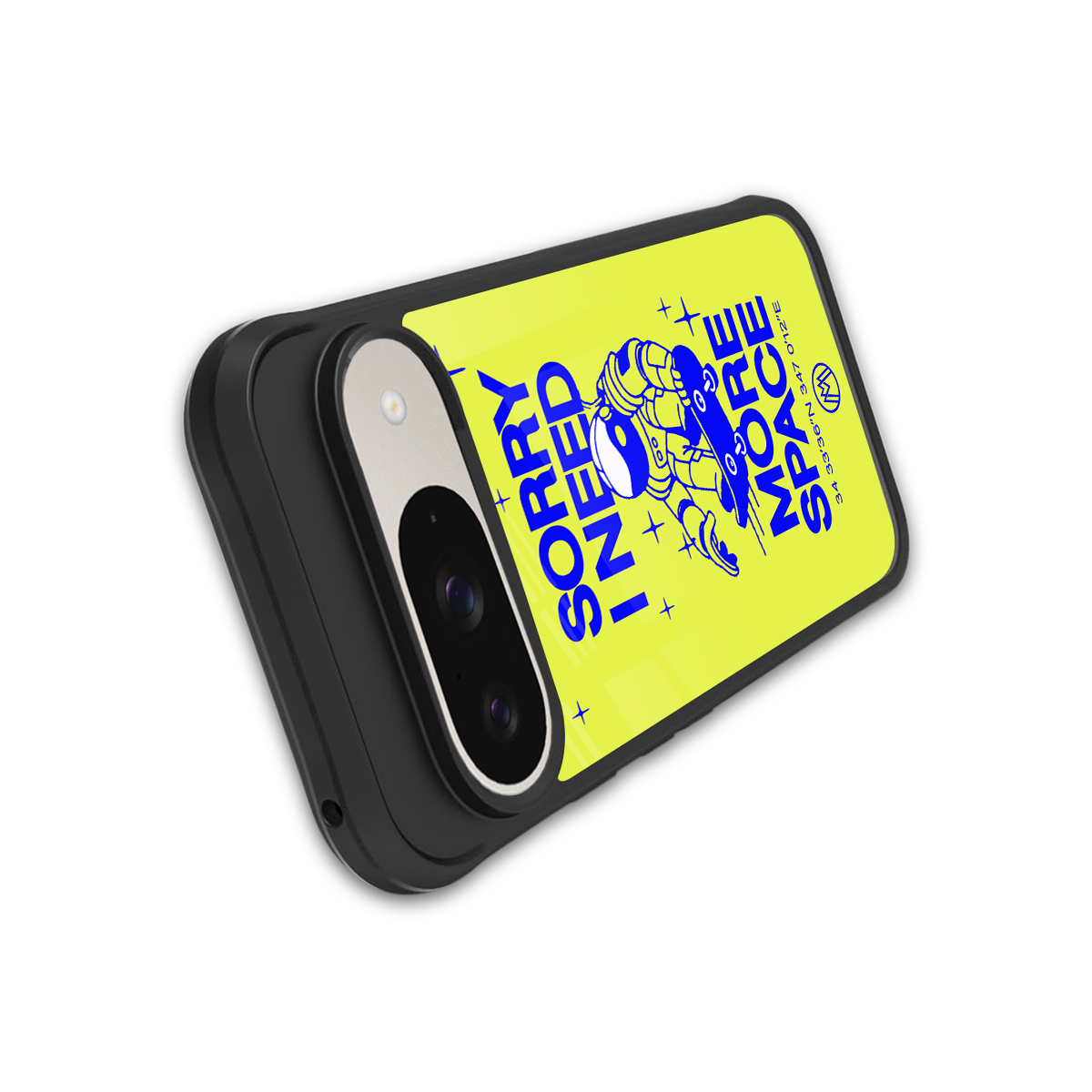 i need more space back phone cover | glass case for google pixel 9