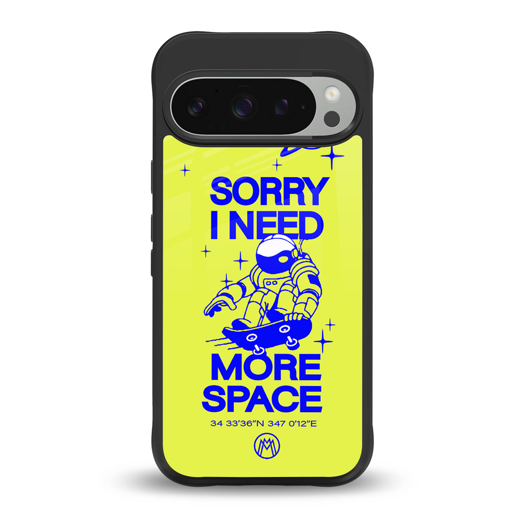 i need more space back phone cover | glass case for google pixel 9 pro xl