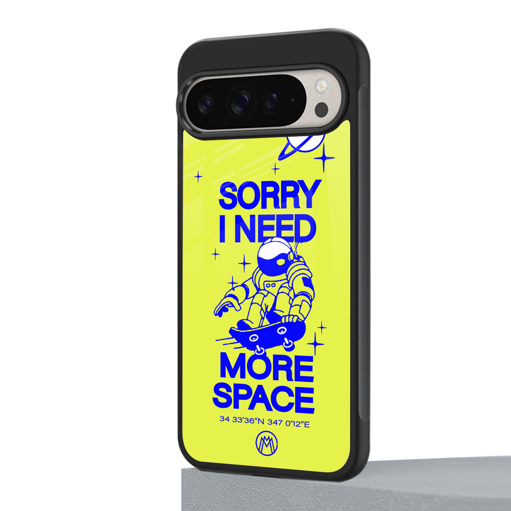 i need more space back phone cover | glass case for google pixel 9 pro