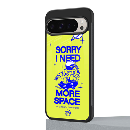 i need more space back phone cover | glass case for google pixel 9 pro xl