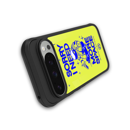 i need more space back phone cover | glass case for google pixel 9 pro xl