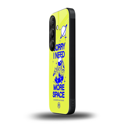 i need more space back phone cover | glass case for samsung galaxy s24 fe