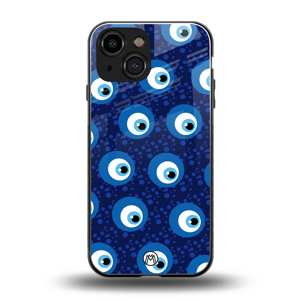 i see you back phone cover | glass case for iphone 13 mini