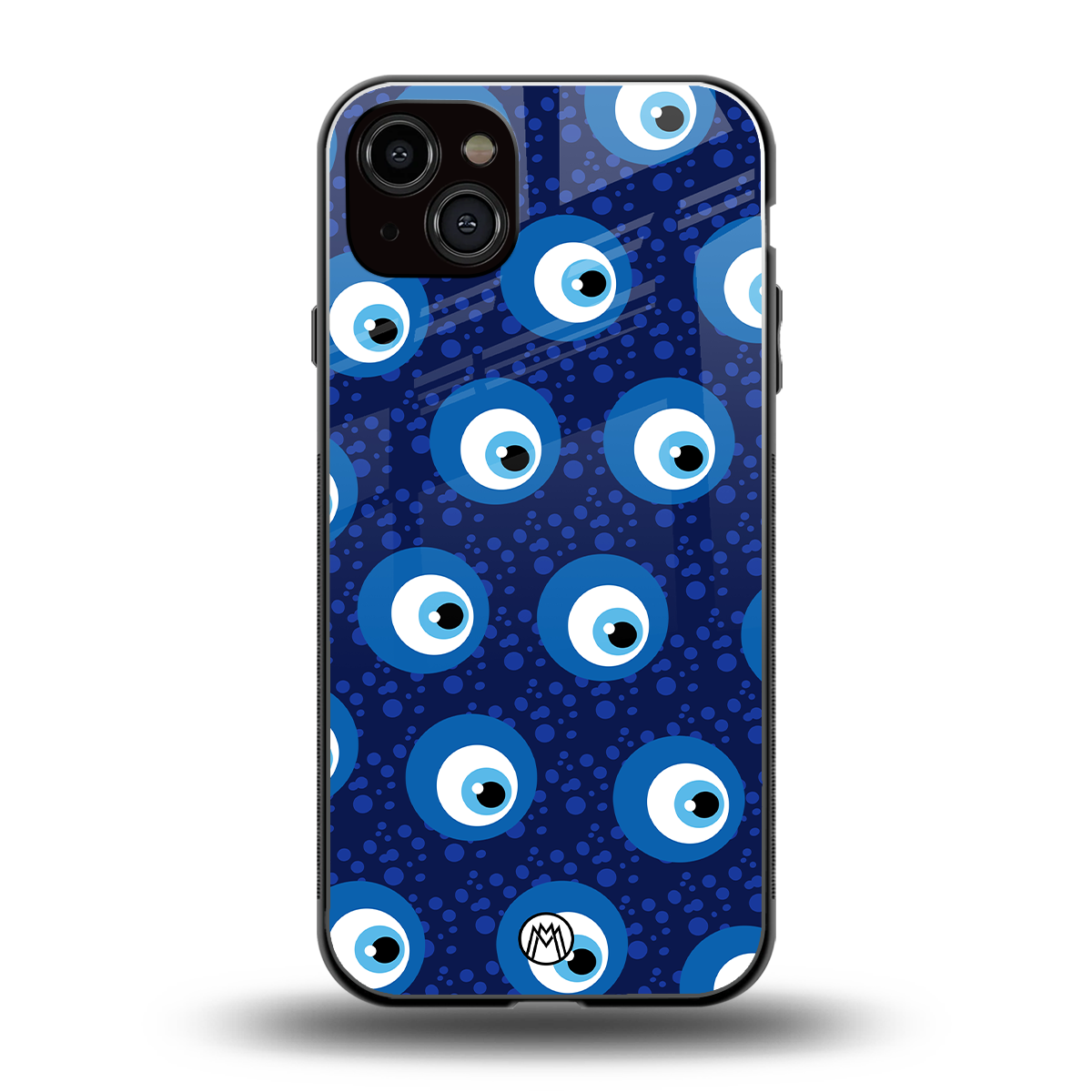 i see you back phone cover | glass case for iphone 15 plus