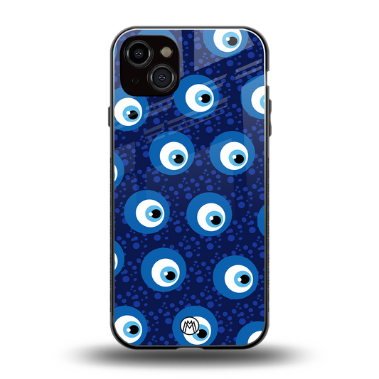 i see you back phone cover | glass case for iphone 14 plus