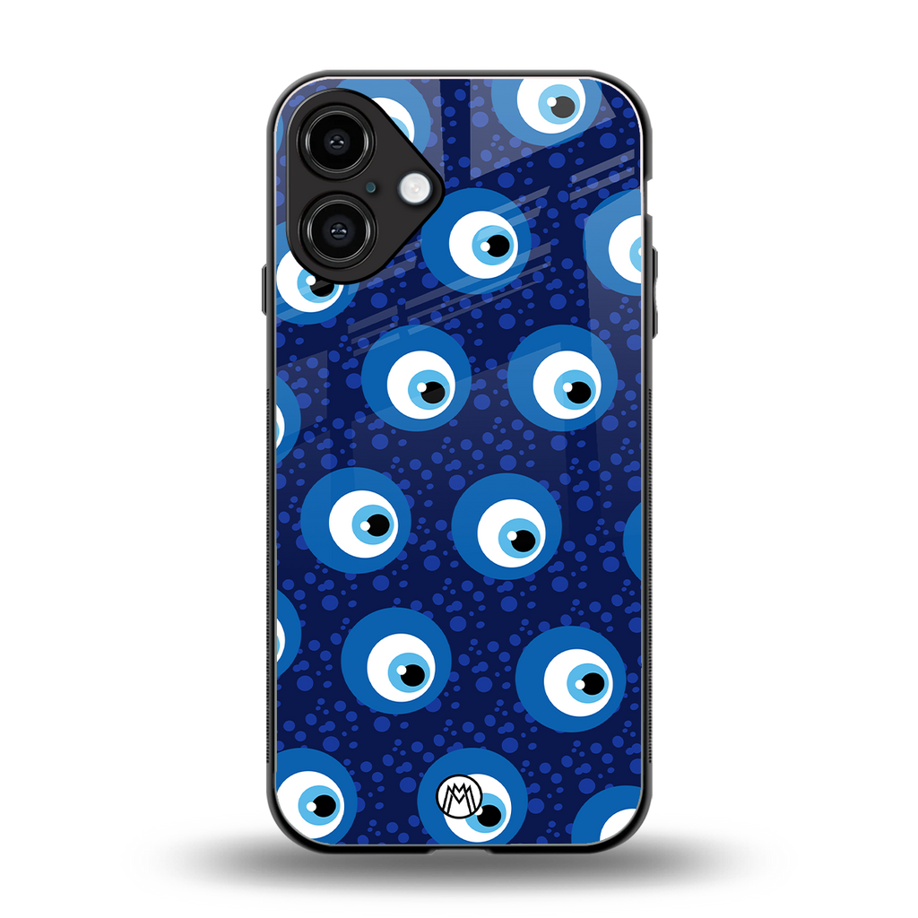 i see you back phone cover | glass case for iphone 16 plus