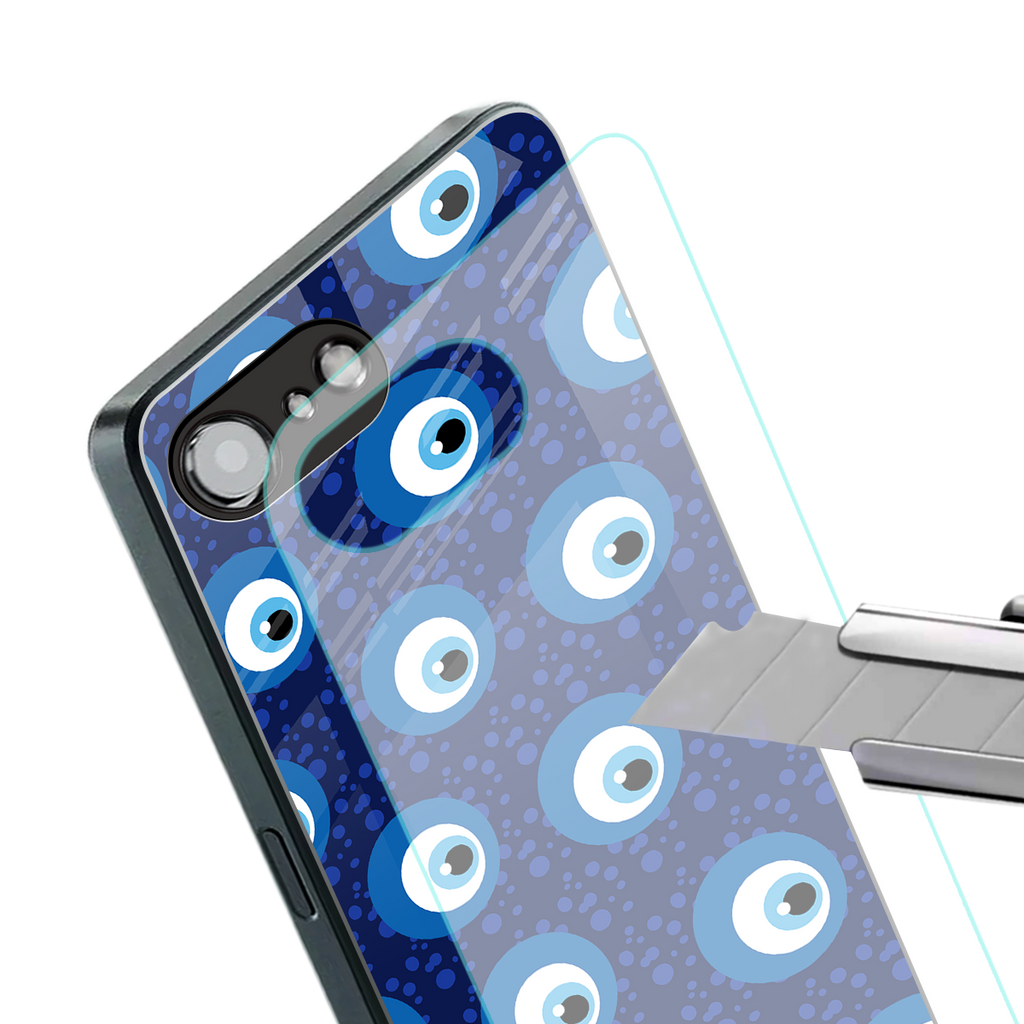 i see you back phone cover | glass case for iphone 16e
