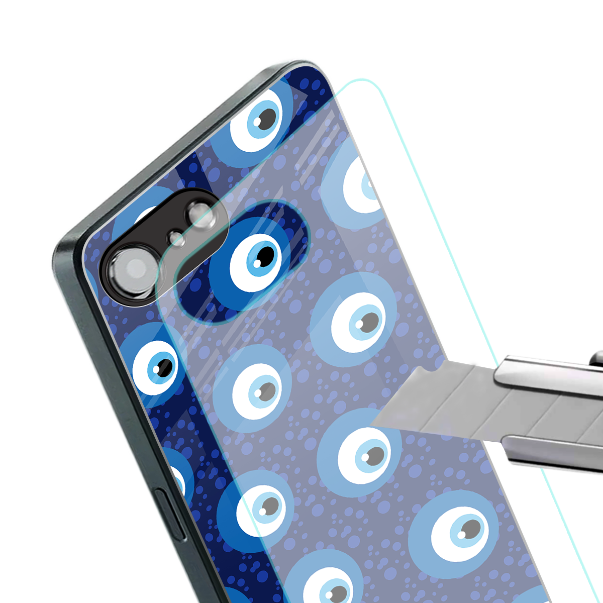 i see you back phone cover | glass case for iphone 16e