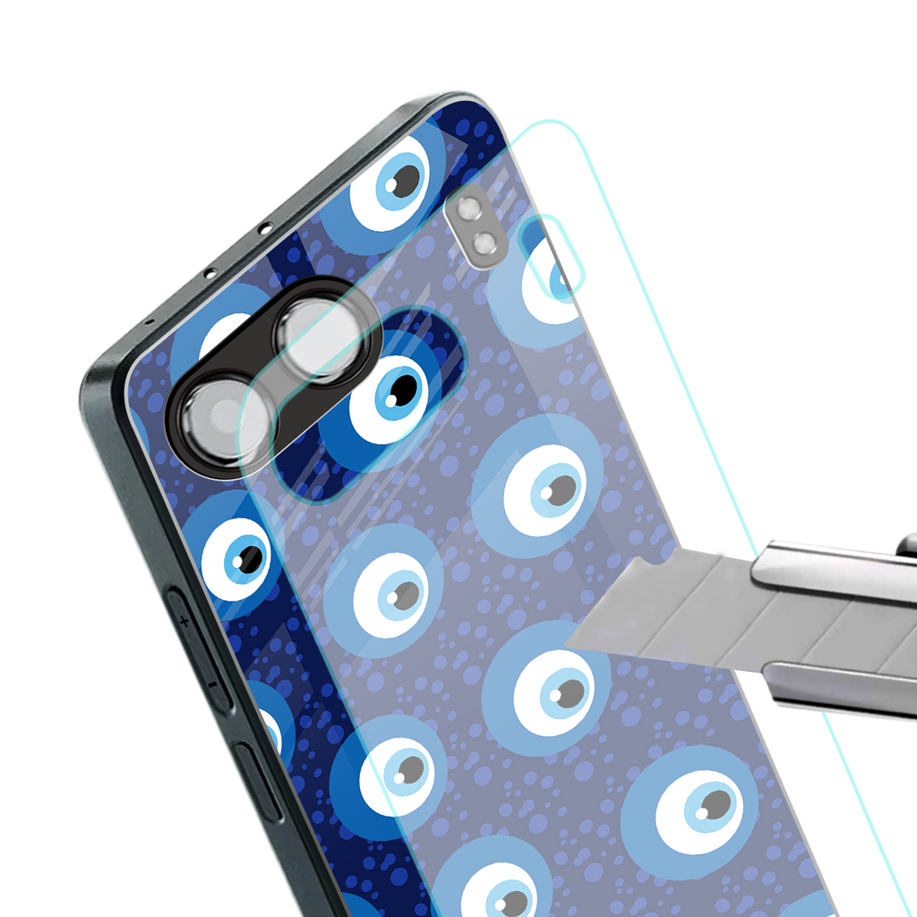 i see you back phone cover | glass case for oneplus nord 4