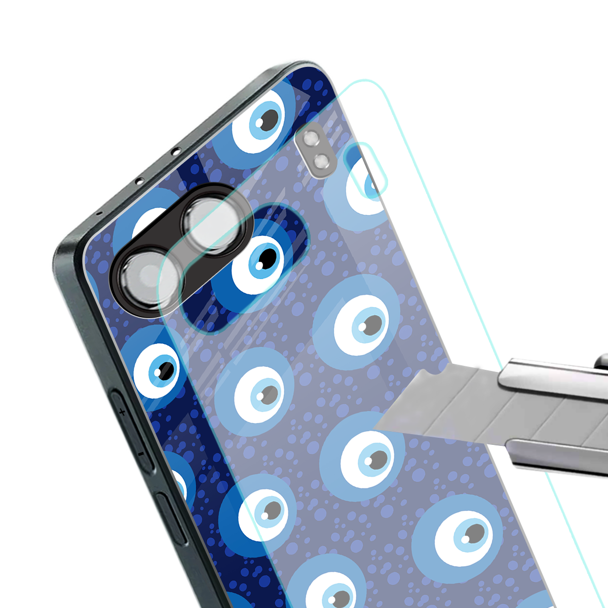 i see you back phone cover | glass case for oneplus nord 4