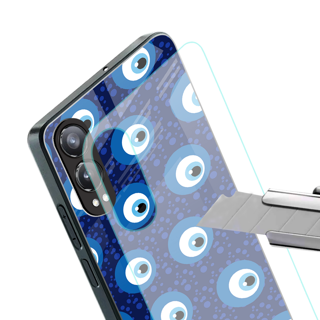 i see you back phone cover | glass case for oneplus nord ce 4 lite