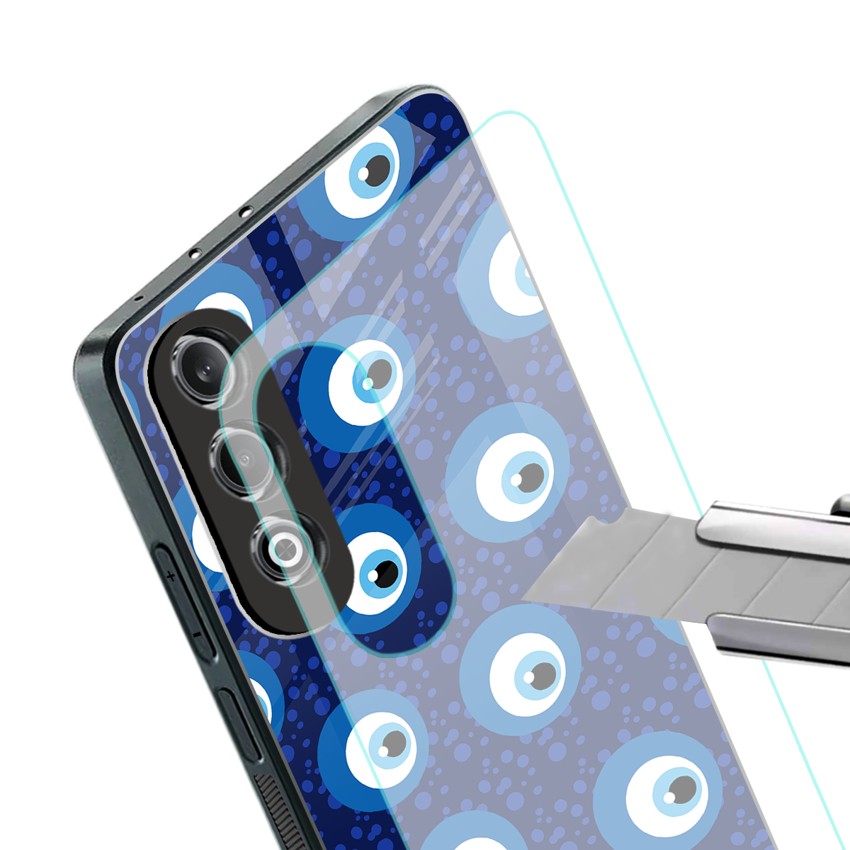 i see you back phone cover | glass case for oneplus nord ce 4