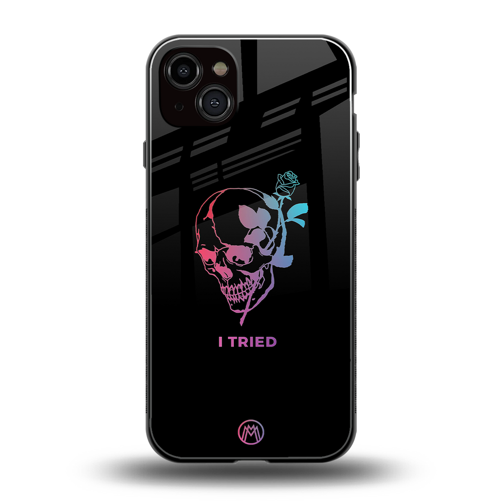 i tried back phone cover | glass case for iphone 14 plus