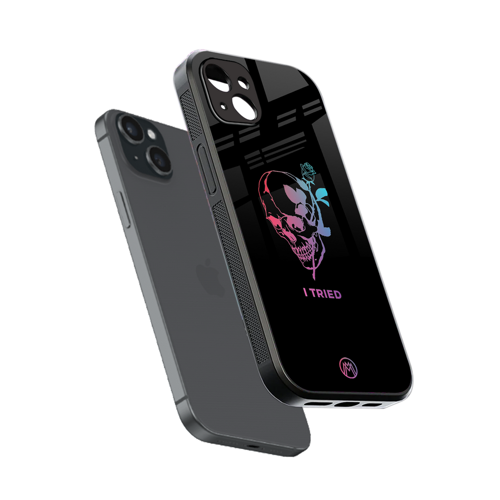 i tried back phone cover | glass case for iphone 14 plus