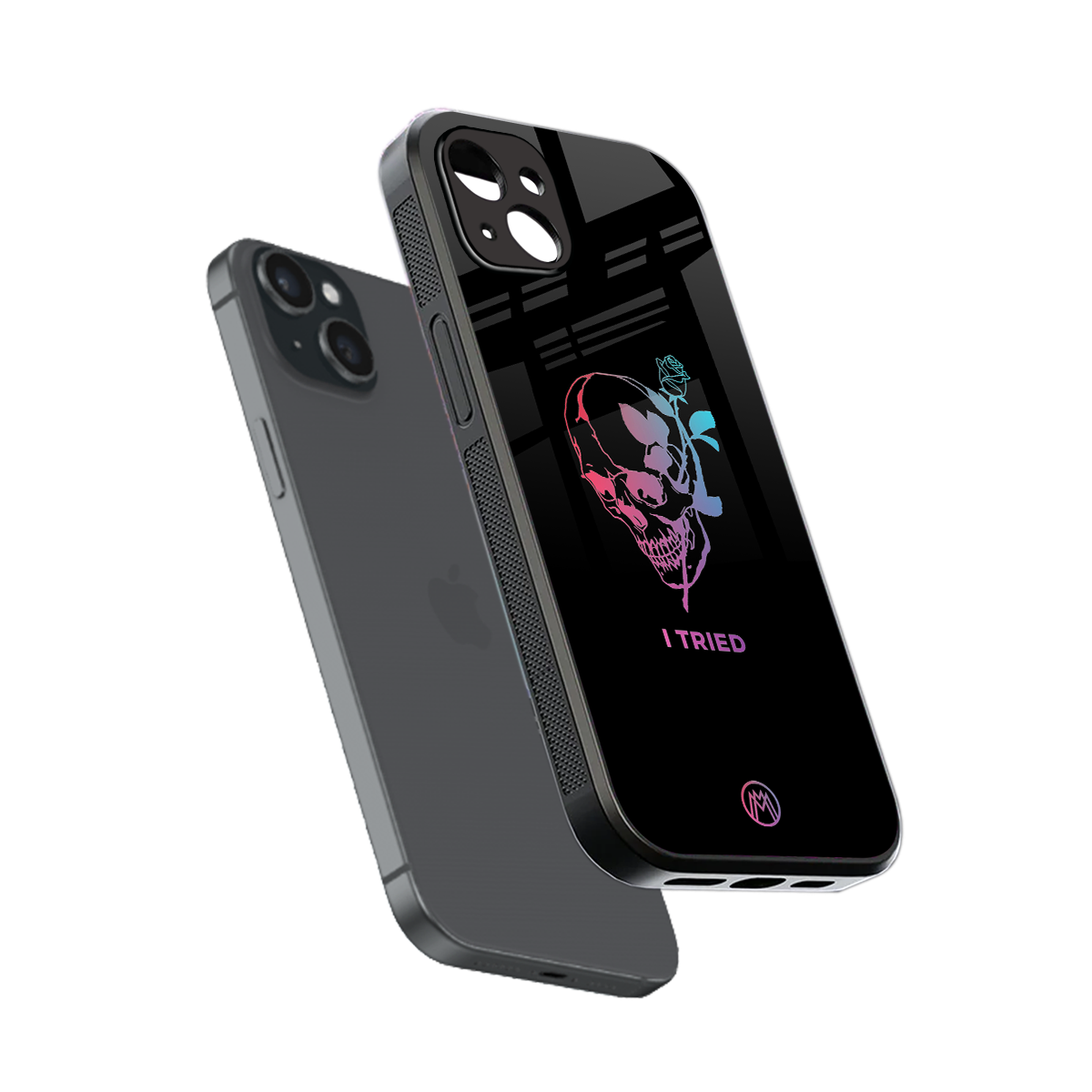 i tried back phone cover | glass case for iphone 14 plus