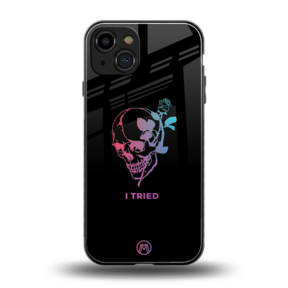 i tried back phone cover | glass case for iphone 15