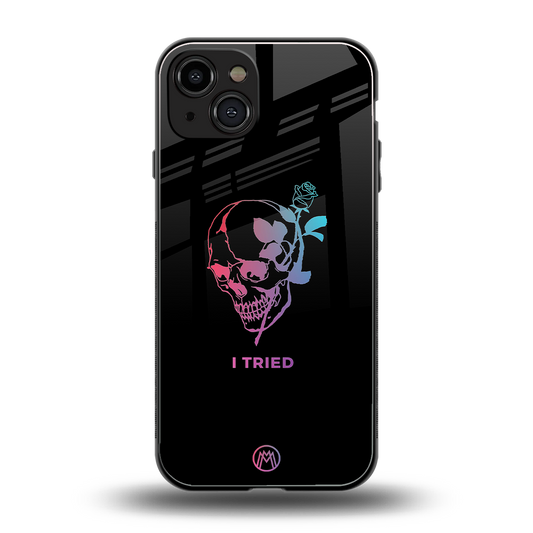 i tried back phone cover | glass case for iphone 15