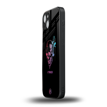 i tried back phone cover | glass case for iphone 15