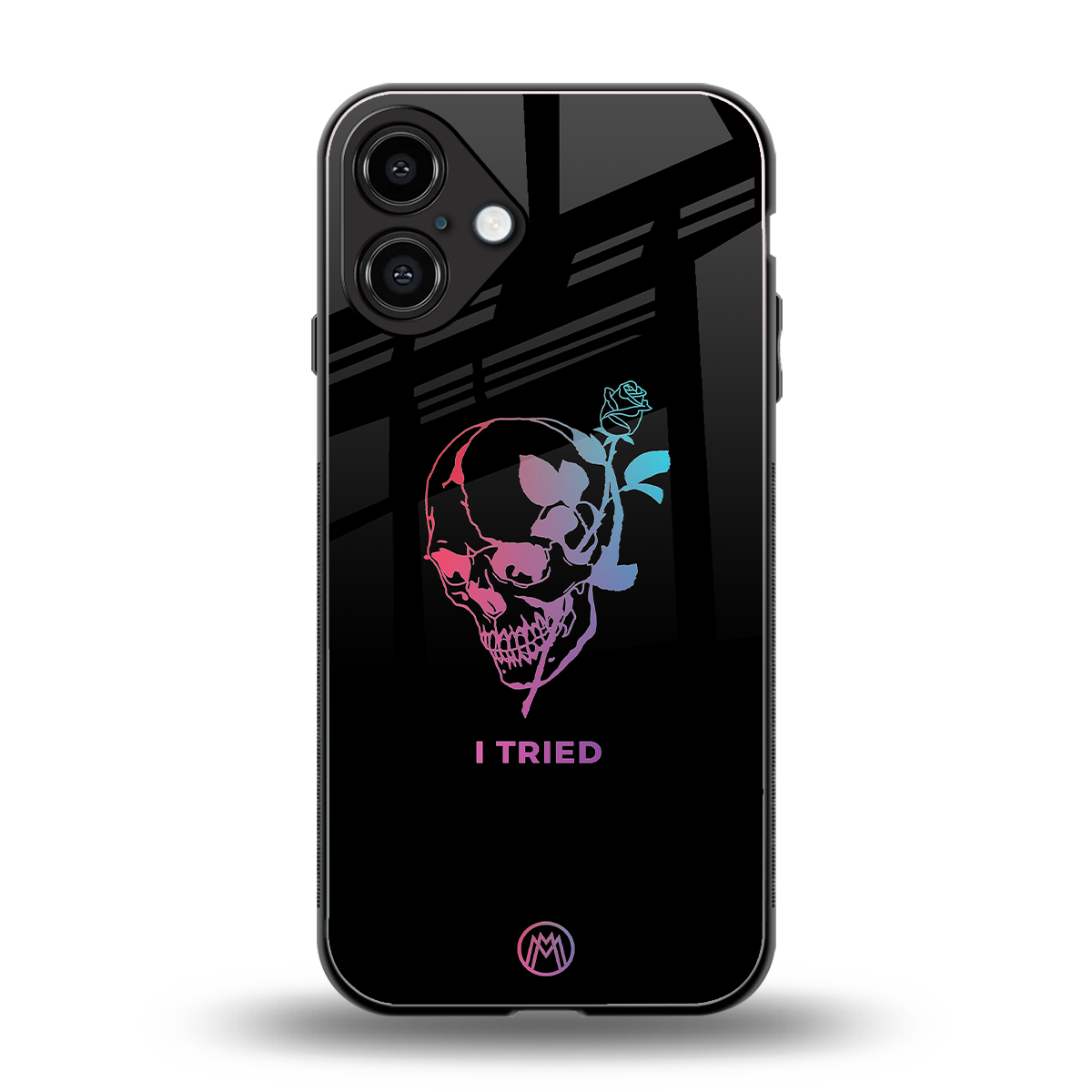 i tried back phone cover | glass case for iphone 16 plus