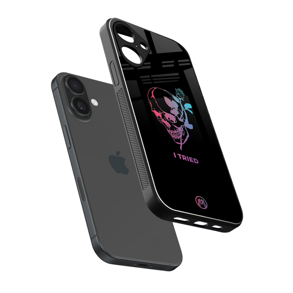 i tried back phone cover | glass case for iphone 16 plus