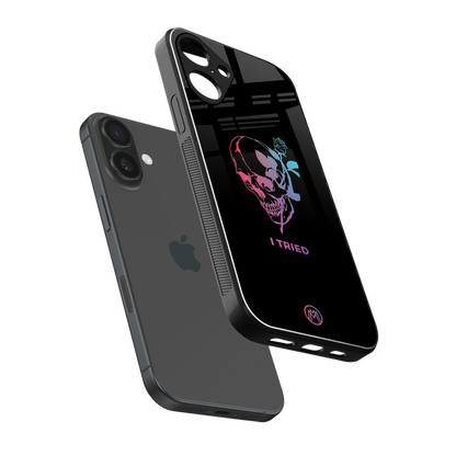 i tried back phone cover | glass case for iphone 16 plus