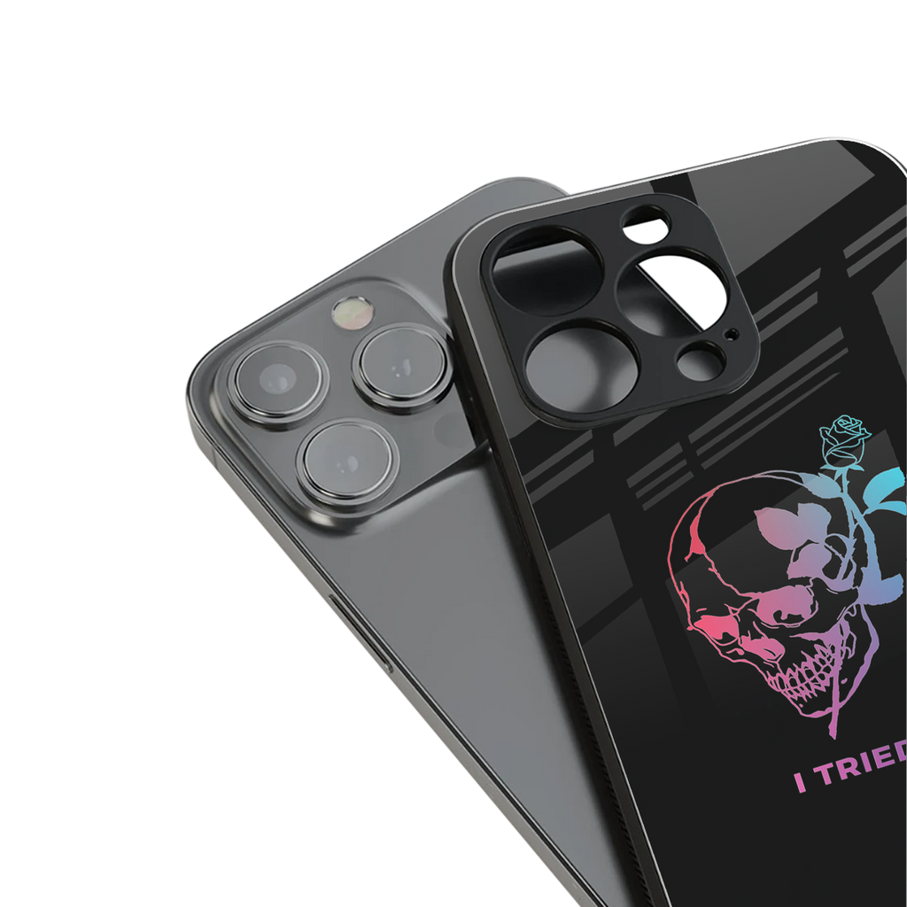 i tried back phone cover | glass case for iphone 16