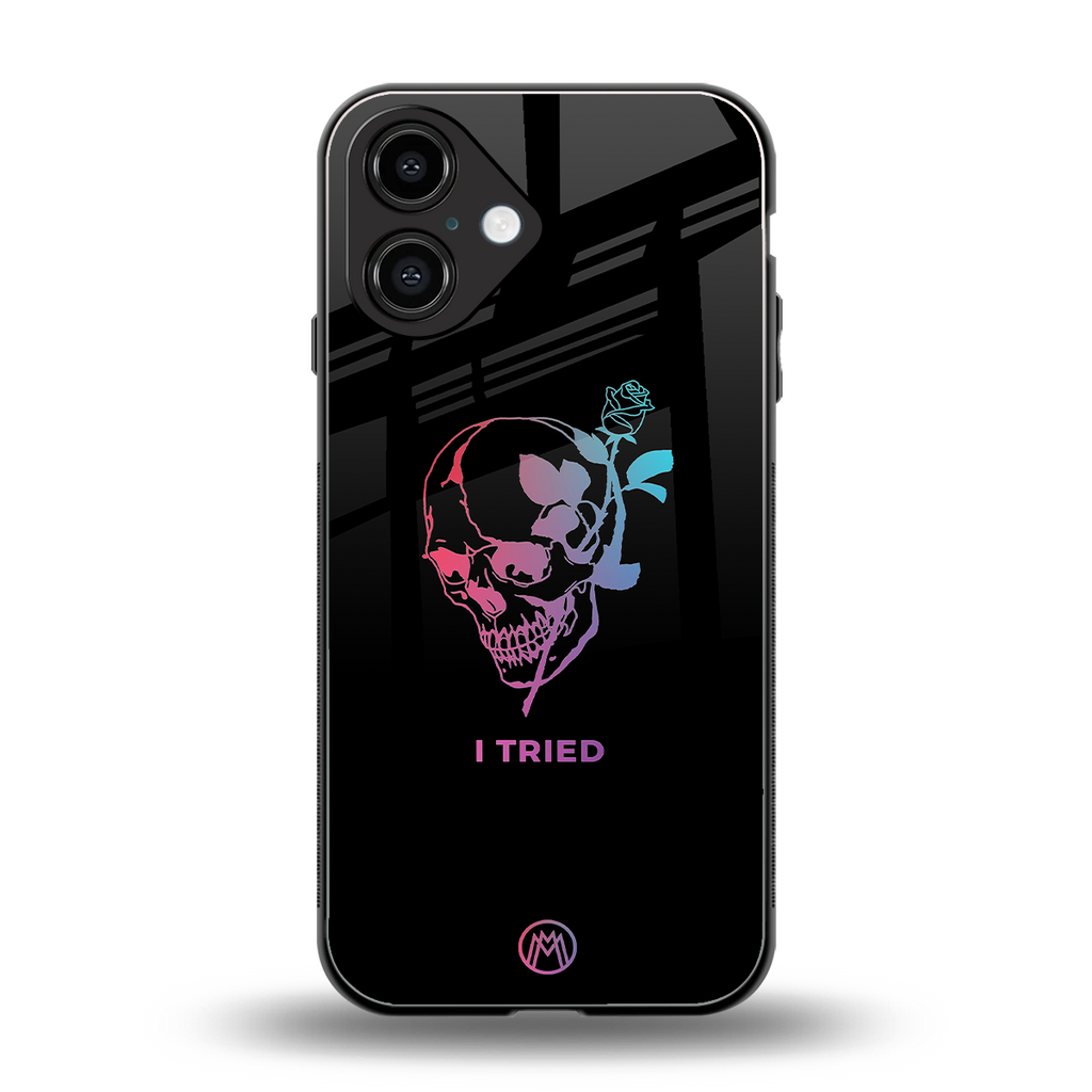 i tried back phone cover | glass case for iphone 16