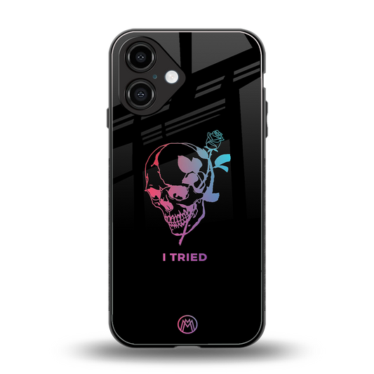 i tried back phone cover | glass case for iphone 16