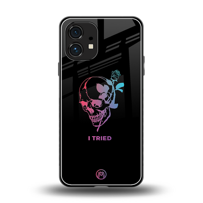 i tried back phone cover | glass case for nothing phone 1