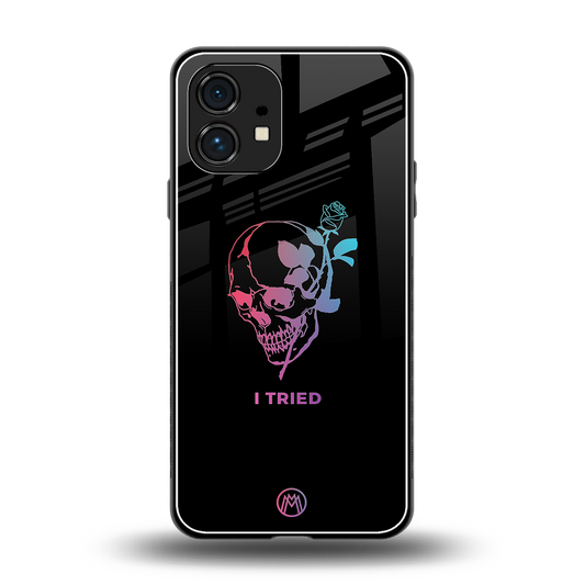i tried back phone cover | glass case for nothing phone 1