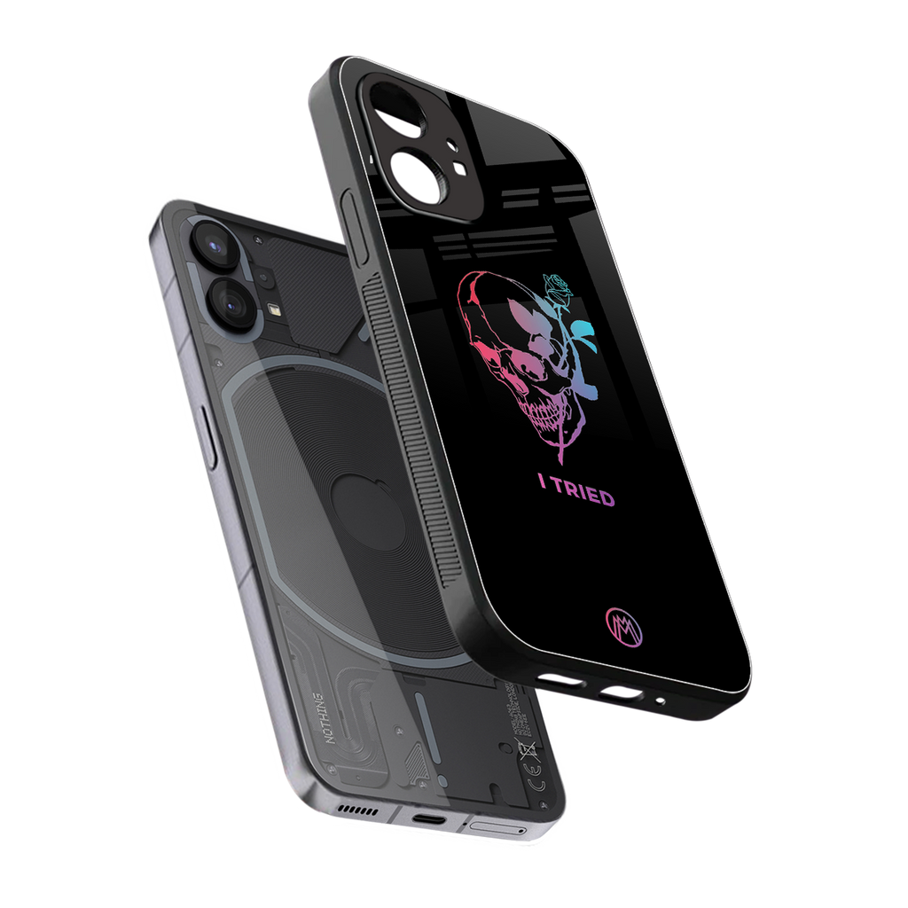 i tried back phone cover | glass case for nothing phone 1