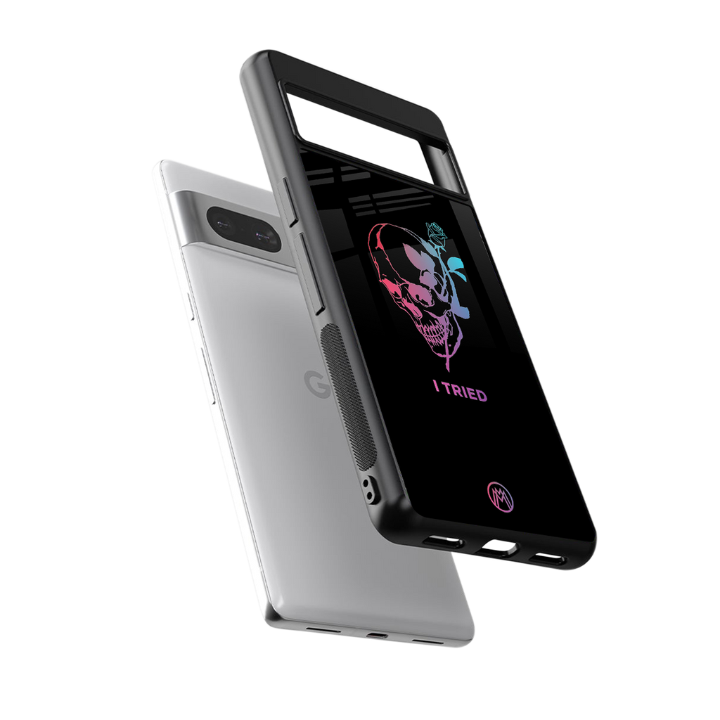 i tried back phone cover | glass case for Google Pixel 7