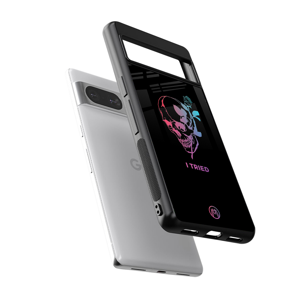 i tried back phone cover | glass case for Google Pixel 8